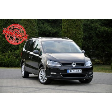 Volkswagen Sharan - 1.4T(150KM)*127tyś.km*Match*Skóry*El.Fotel*2xParkt*Reling*Chrom*Alu17