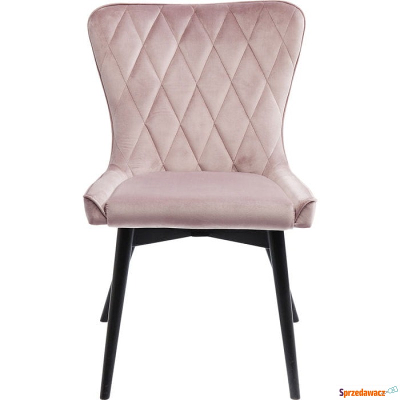 Kare Krzesło Black Marshall Velvet różowe - Krzesła biurowe - Mińsk Mazowiecki