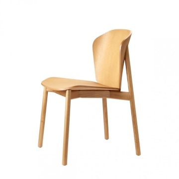 Krzesło Finn drewniane - blond