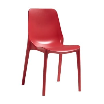 Krzesło Ginevra - czerwony