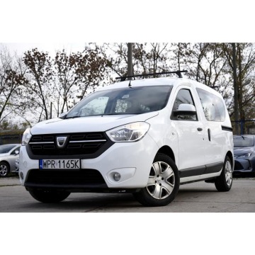 Dacia DOKKER 2018 prod. 1.6 102 KM* Vat 23%* Salon Polska* LPG Fabryczny* Serwisowany*