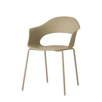 Krzesło Lady B ekologiczne - szare
