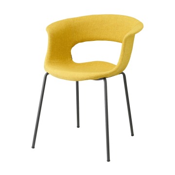Krzesło Miss B Pop - żółte