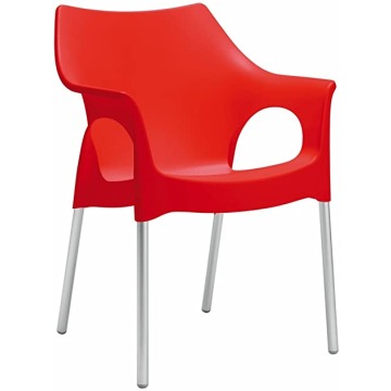 Krzesło Ola - czerwone