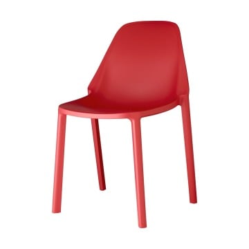 Krzesło Piu - czerwony