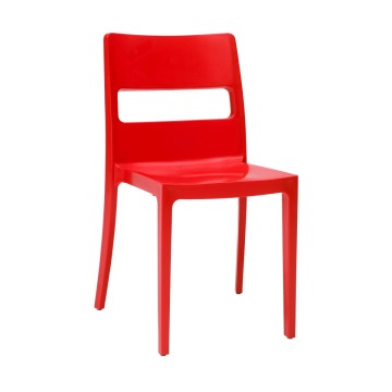 Krzesło Sai - czerwony