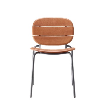Krzesło Si-Si drewniane - szara rama