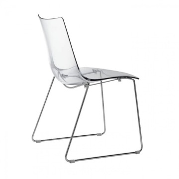Krzesło Zebra sledge - transparentne