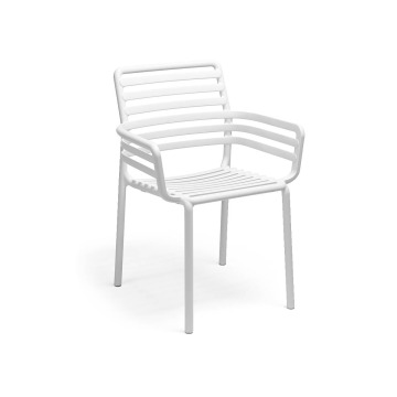 Krzesło Doga Armchair bianco - Nardi