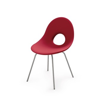 Krzesło Candy czerwone - Lyxo Design