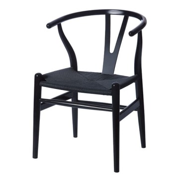 Krzesło Wishbone Black