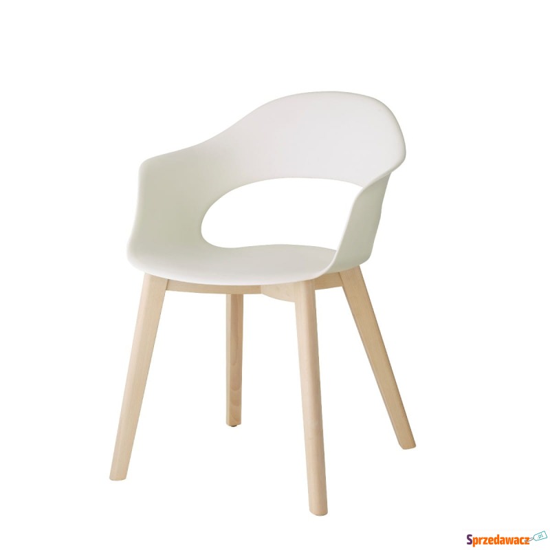 Krzesło Lady B Pop natural - drewno bielone - Krzesła kuchenne - Konin