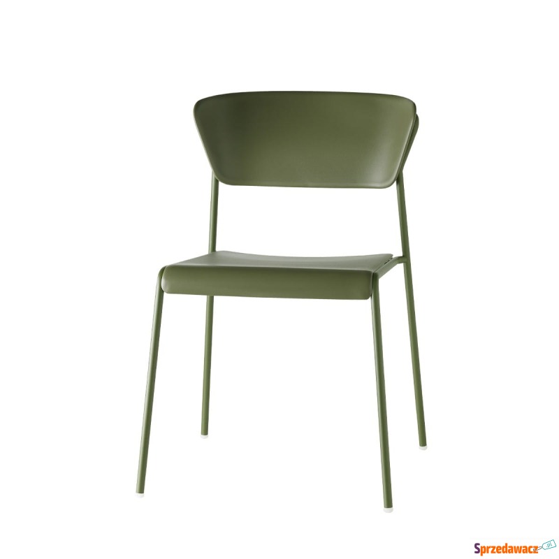 Krzesło Lisa technopolymer ekologiczne - oliwkowy - Krzesła kuchenne - Gdańsk