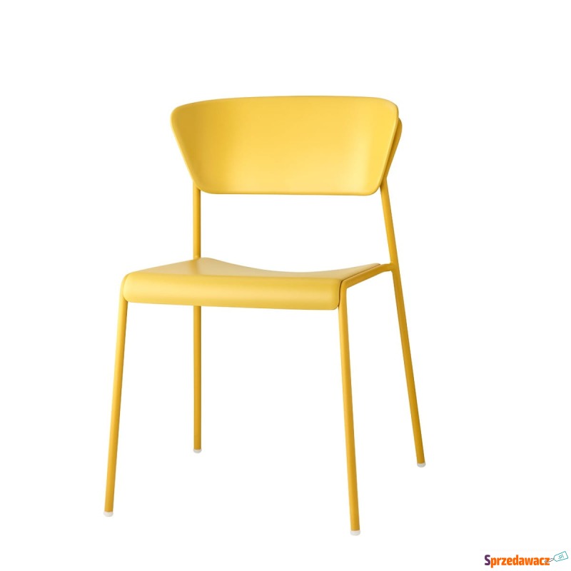 Krzesło Lisa technopolymer - musztardowy - Krzesła kuchenne - Skierniewice
