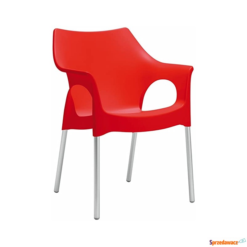 Krzesło Ola - czerwone - Krzesła kuchenne - Radom