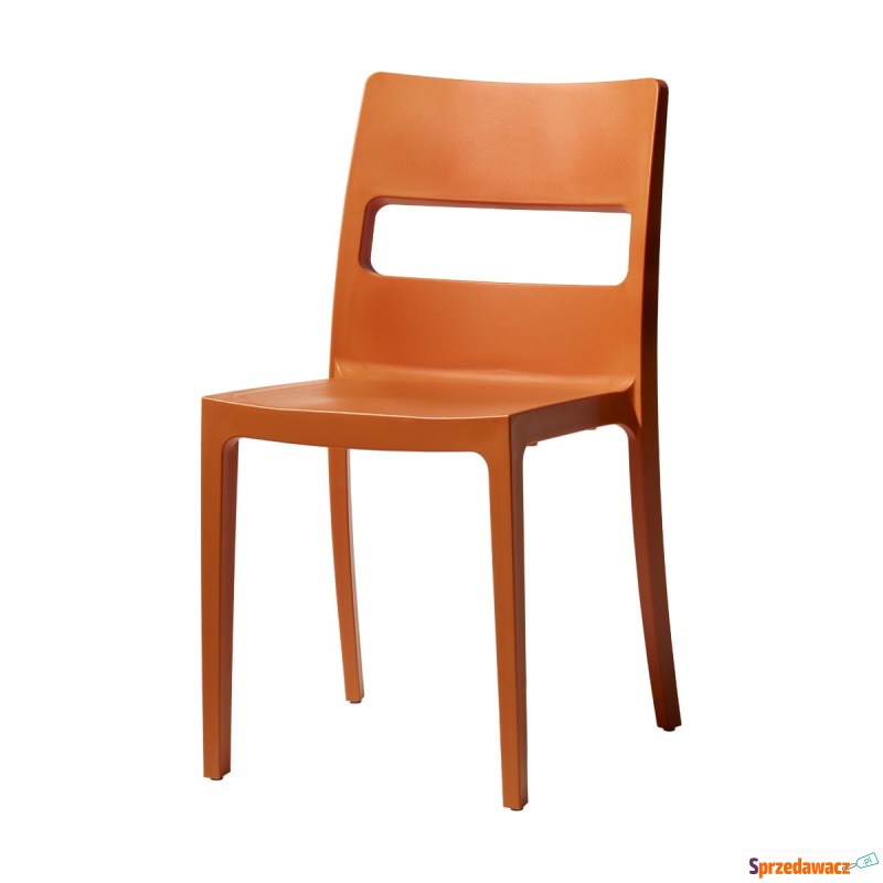 Krzesło Sai - pomarańczowy - Krzesła kuchenne - Częstochowa