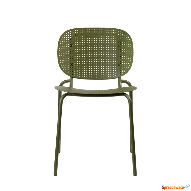 Krzesło Si-Si dots - oliwkowy - Krzesła kuchenne - Koszalin
