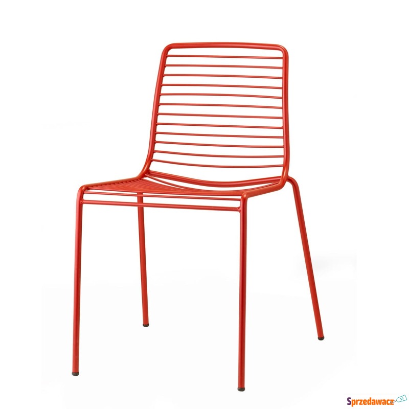 Krzesło Summer - czerwone - Krzesła kuchenne - Warszawa