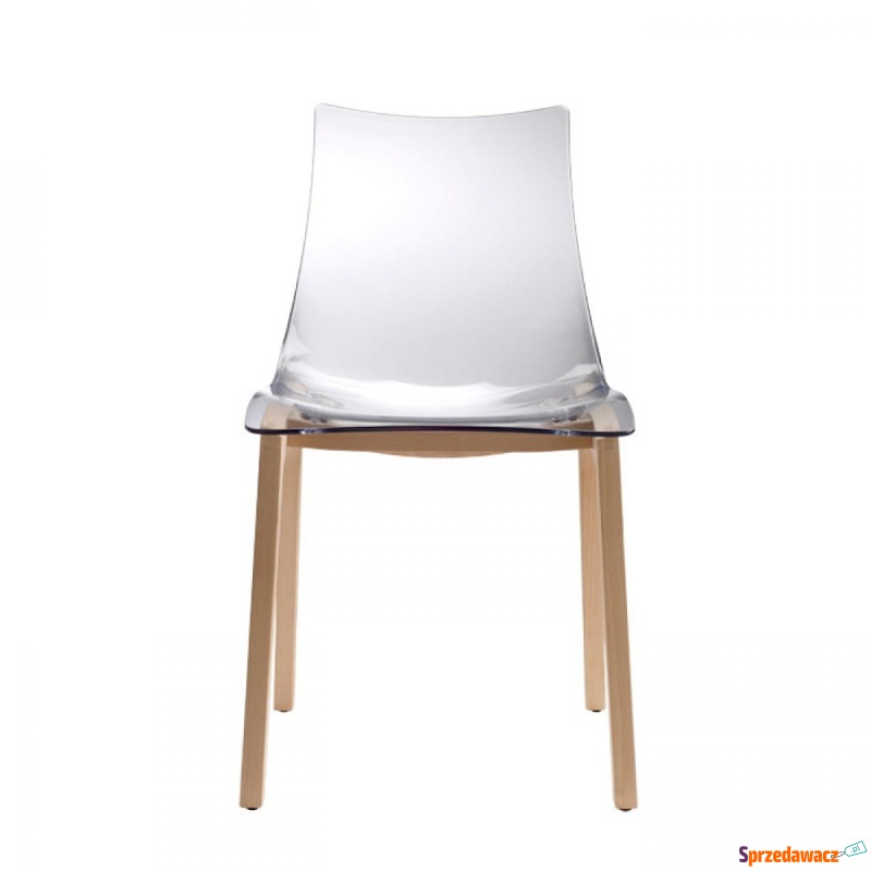 Krzesło Zebra naturalne - transparentne - Krzesła kuchenne - Katowice
