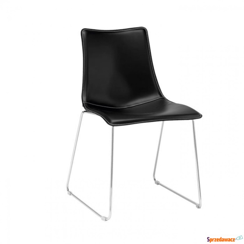 Krzesło Zebra Pop Sledge - rama chromowana - Krzesła kuchenne - Toruń