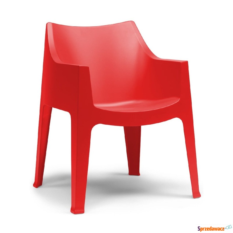 Krzesło Coccolona 2320 40 Scab Design - czerwone - Krzesła kuchenne - Szczecinek