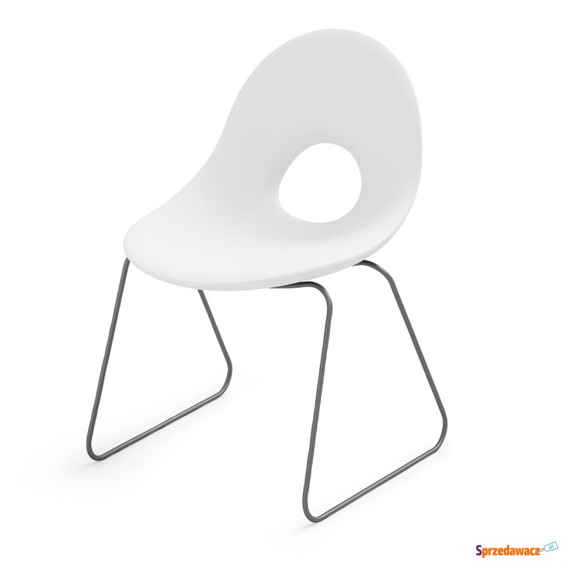 Krzesło Candy Sledge białe - Lyxo Design - Krzesła kuchenne - Inowrocław