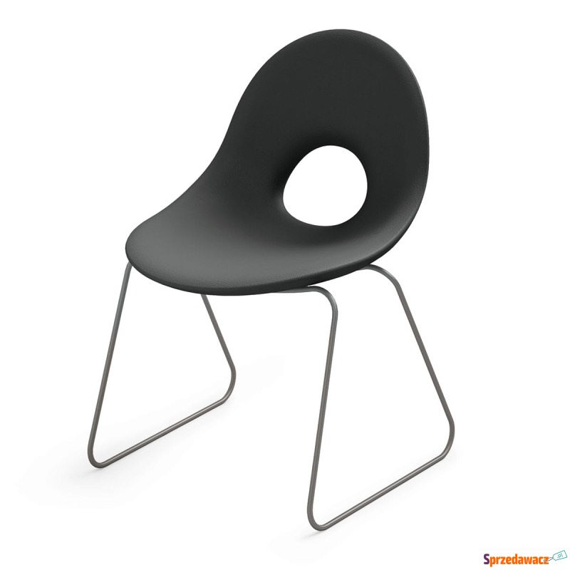 Krzesło Candy Sledge antracytowe - Lyxo Design - Krzesła kuchenne - Tarnobrzeg
