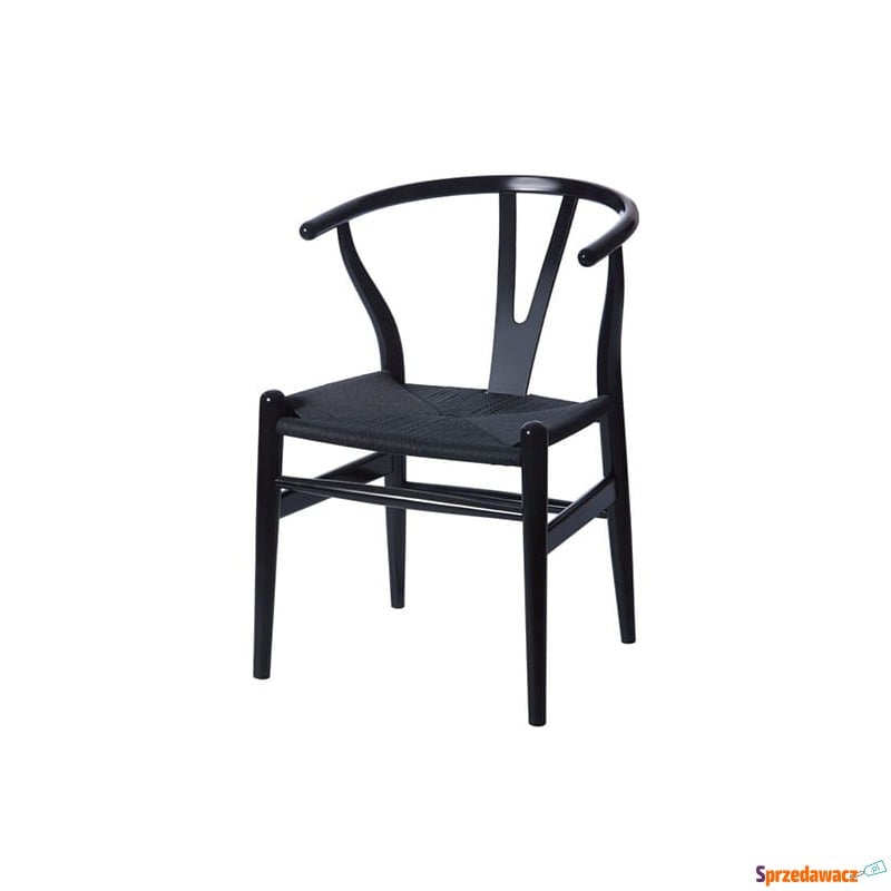 Krzesło Wishbone Black - Krzesła kuchenne - Kutno