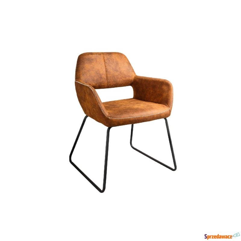 Krzesło Mustang antyczny brązowy Invicta - Krzesła kuchenne - Zgierz