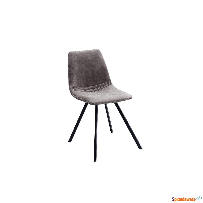 Krzesło Netherland szarobrązowy Invicta - Krzesła kuchenne - Inowrocław