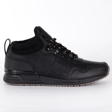 Skórzane buty męskie wysokie czarne Jogger Pro Bustagrip