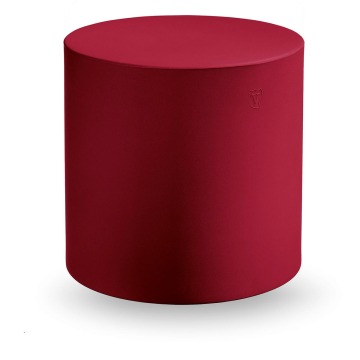 Pufa Cylinder czerwona - Lyxo Design