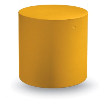 Pufa Cylinder żółta - Lyxo Design