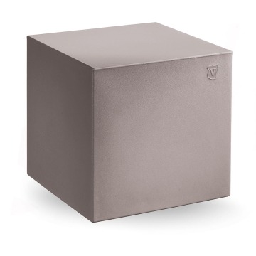 Pufa Cube 40x40 cm beżowa - Lyxo Design