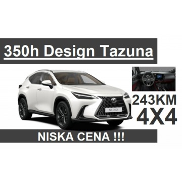 Lexus NX - 4x4 Hybryda 350h Prestige Tazuna Design Niska Cena 3126zł Od ręki