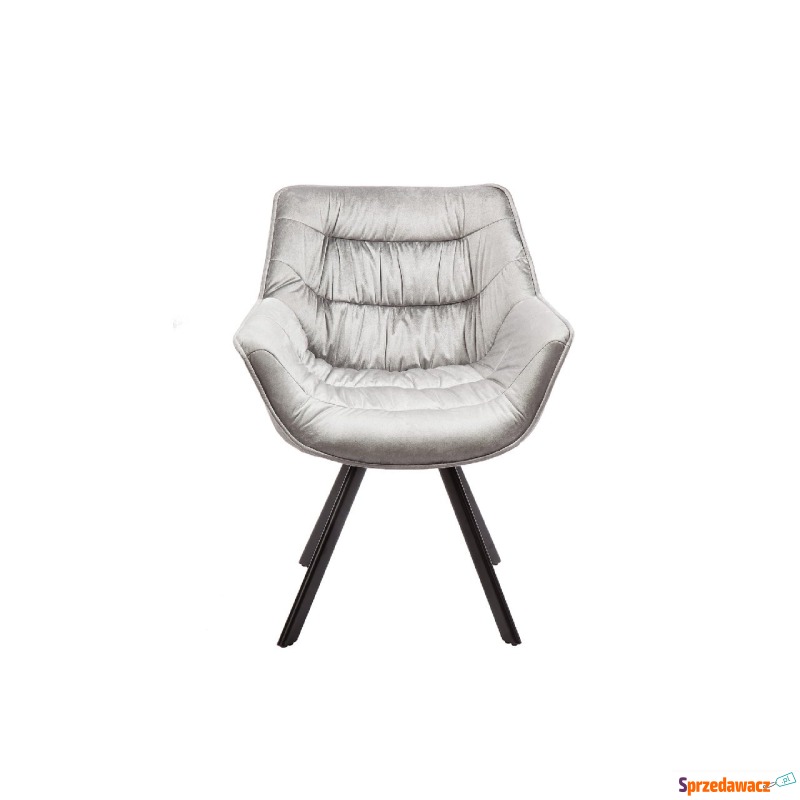 Krzesło Comfy Living srebrno-szare - Krzesła kuchenne - Jasło