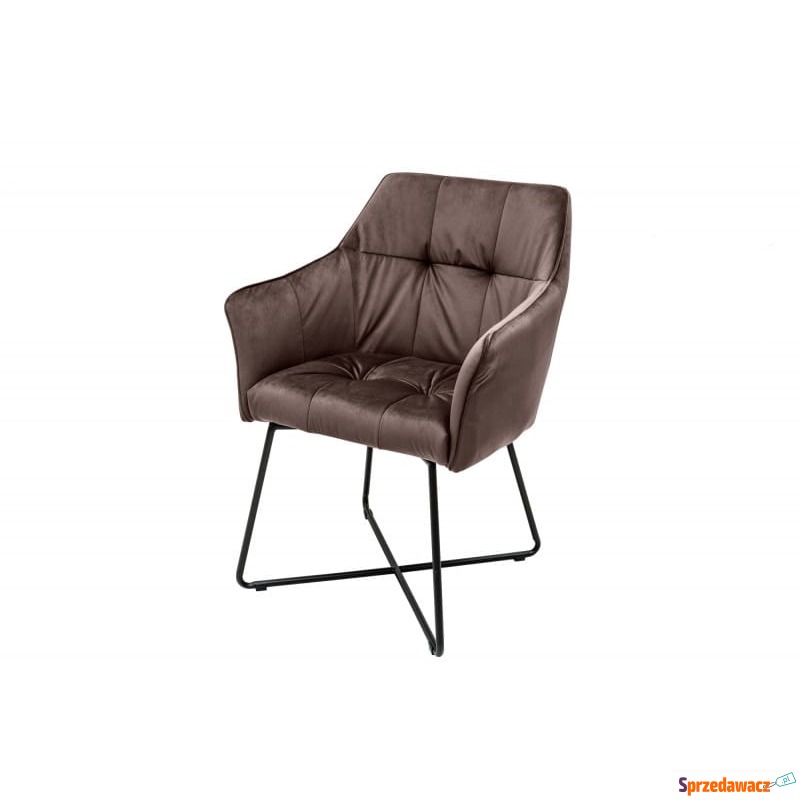 Krzesło Industrial brązowy - Invicta - Krzesła kuchenne - Radom