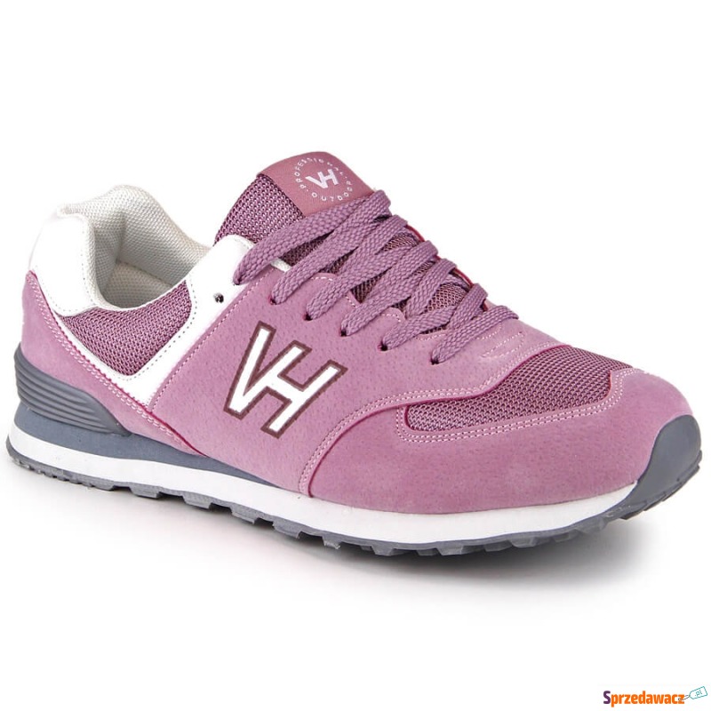 Buty sportowe damskie sneakersy różowe Vanhorn... - Buty sportowe miejskie... - Runowo