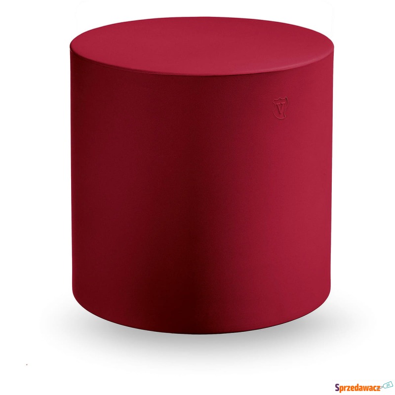 Pufa Cylinder czerwona - Lyxo Design - Sofy, fotele, komplety... - Sieradz