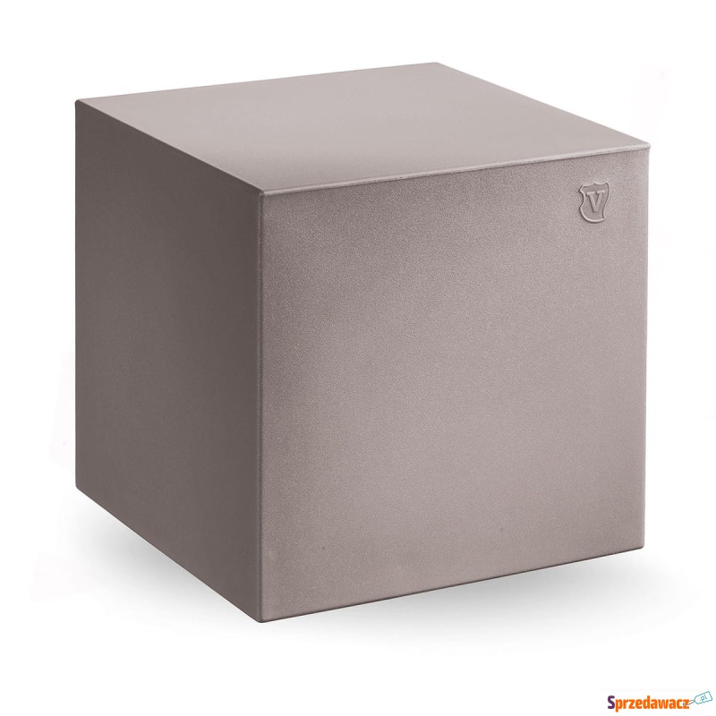Pufa Cube 45x45 cm beżowy - Lyxo Design - Sofy, fotele, komplety... - Głogów