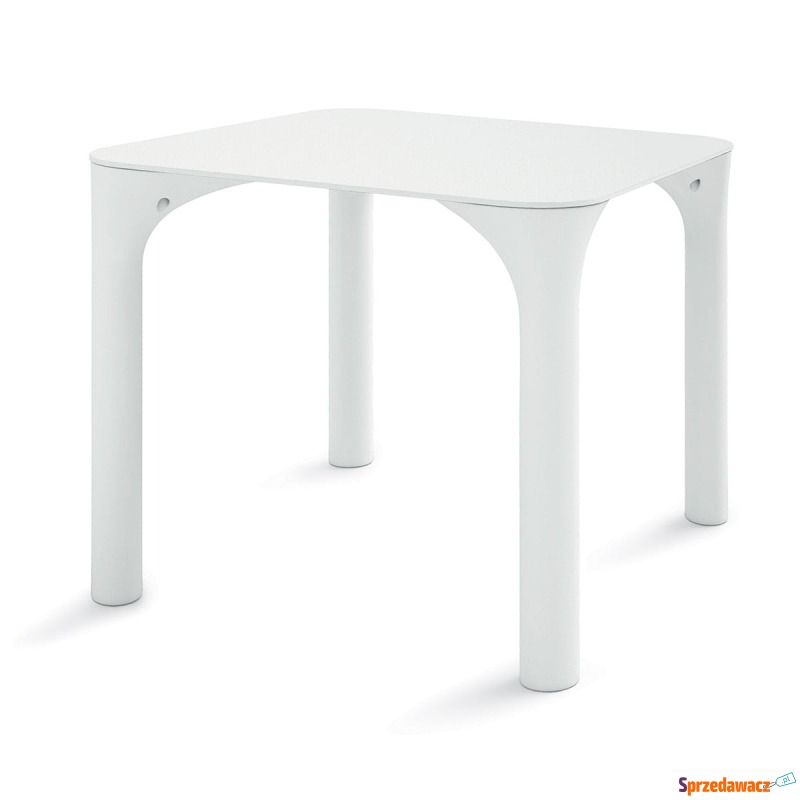 Stół Pure białe nogi, biały blat - Lyxo Design - Stoły kuchenne - Częstochowa