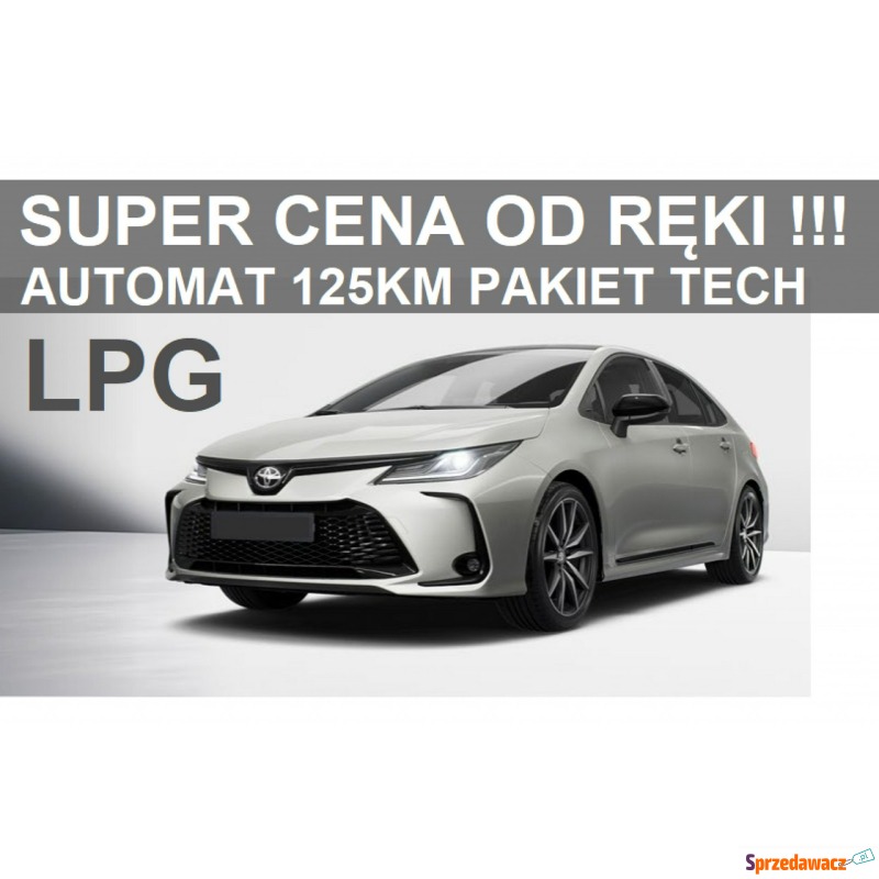 Toyota Corolla  Sedan/Limuzyna 2022,  1.5 benzyna+LPG - Na sprzedaż za 111 900 zł - Szczecinek