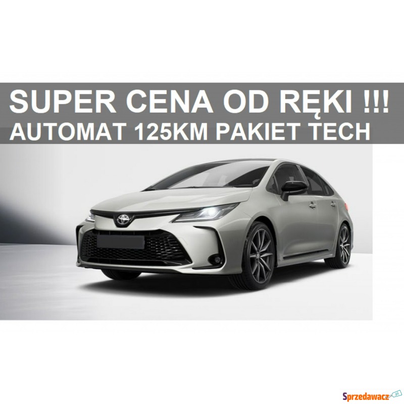 Toyota Corolla  Sedan/Limuzyna 2022,  1.5 benzyna - Na sprzedaż za 106 900 zł - Szczecinek