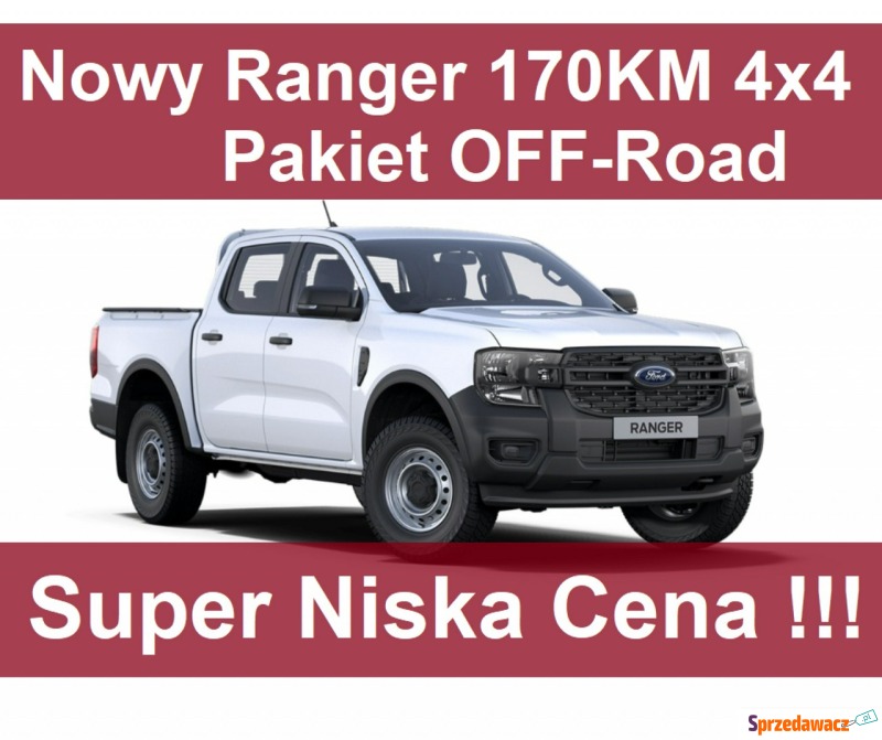 Ford Ranger  SUV 2023,  2.0 diesel - Na sprzedaż za 167 895 zł - Szczecinek