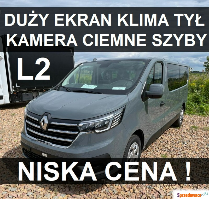 Renault Trafic  Minivan/Van 2023,  2.0 diesel - Na sprzedaż za 183 798 zł - Szczecinek