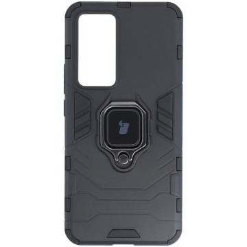 Etui Bizon Case Armor Ring do Xiaomi 12T, czarne