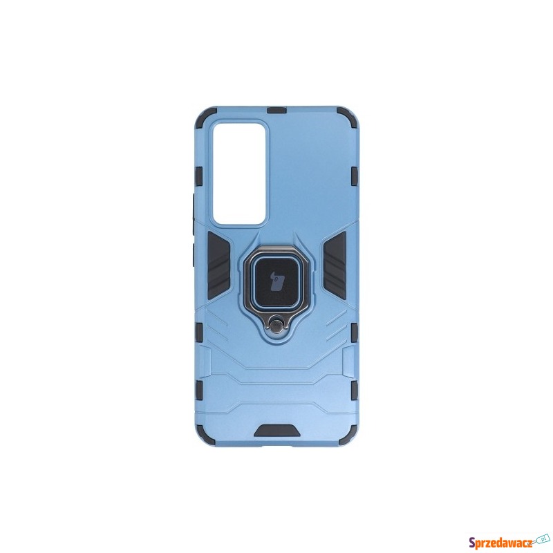 Etui Bizon Case Armor Ring do Xiaomi 12T, niebieskie - Etui na telefon - Tarnobrzeg