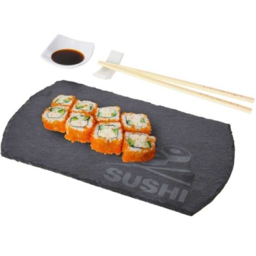 Zestaw do serwowania sushi z kamiennĄ tacĄ