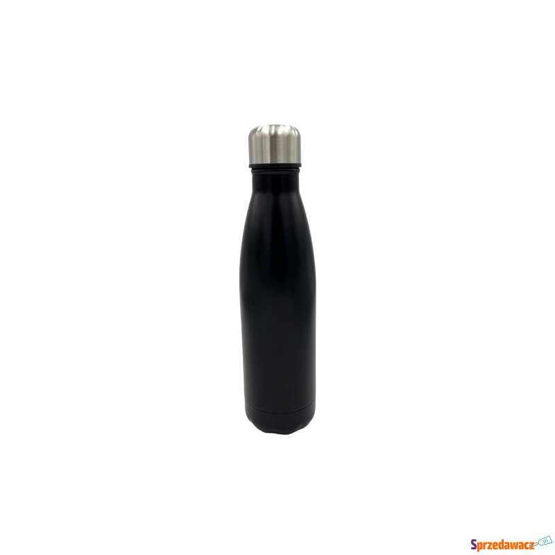 Termos stalowa butelka termiczna 500ml czarna - Termosy, kubki termiczne - Chorzów