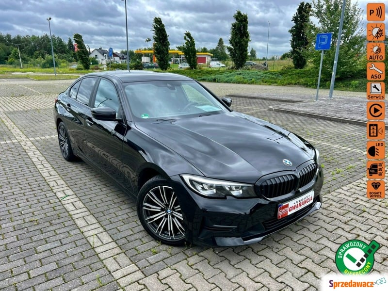 BMW Seria 3  Sedan/Limuzyna 2019,  2.0 diesel - Na sprzedaż za 124 777 zł - Gdańsk